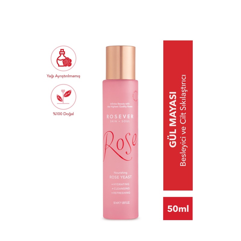 Natural Rose Yeast 50 Ml