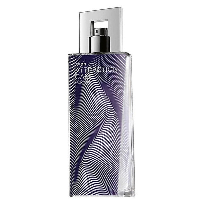 Avon Attraction Game Men's Perfume Edt 75 Ml.