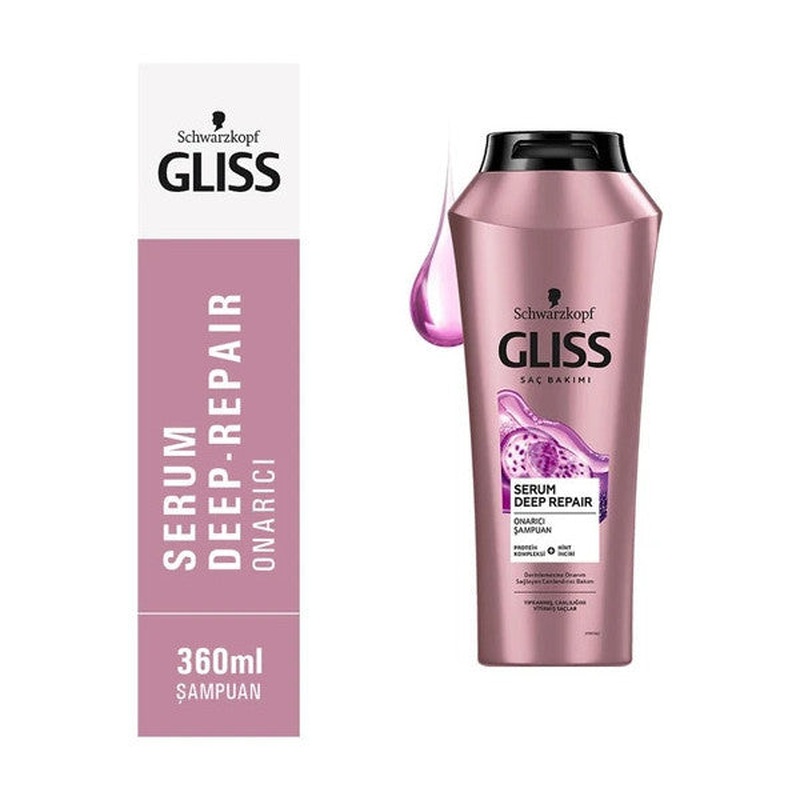 Gliss Serum Deep Repair Shampoo 360 Ml