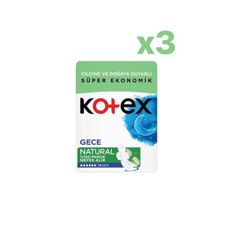 Kotex Ped Ultra Quadro Super Night 14 Pack 3
