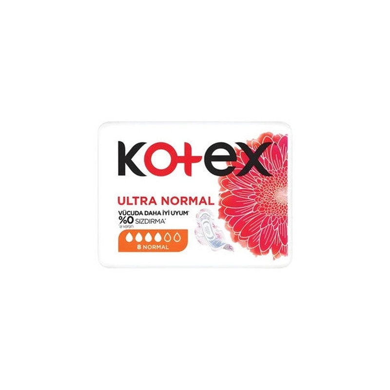 Kotex Ultra Single Normal 8 Ultra Winged Sanitary Pad