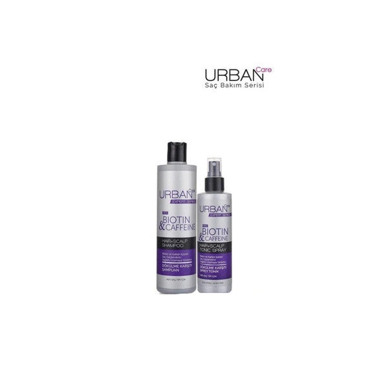 Urban Care Expert Biotin & Caffeine Shampoo And Spray Tonic