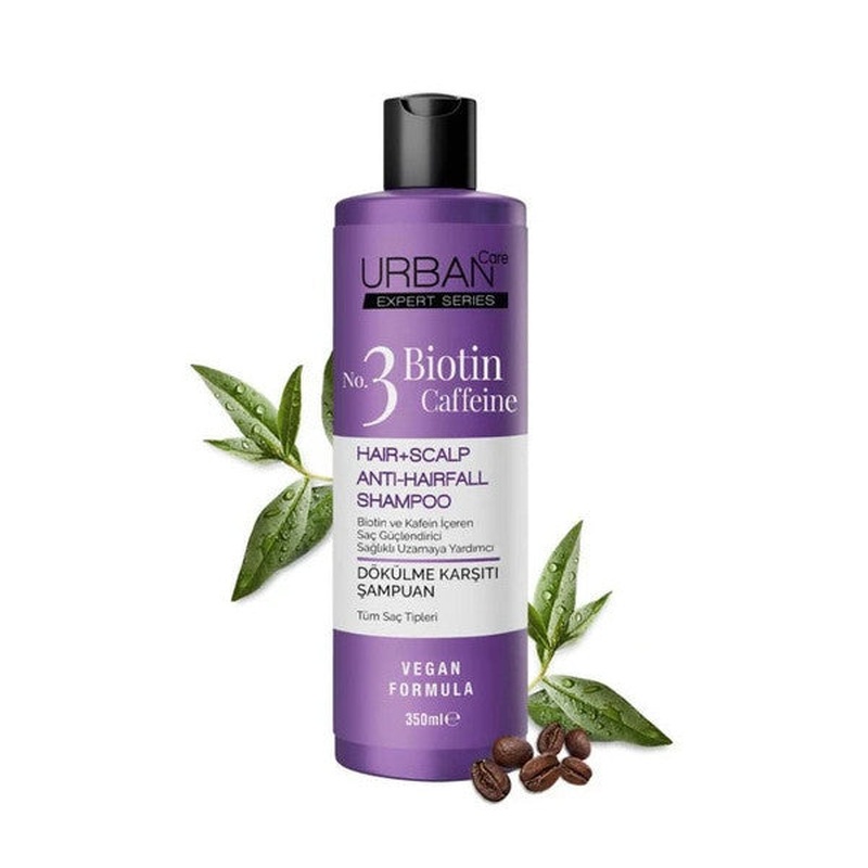 Urban Care No. 2 Expert Series Biotin & Caffeine Anti-Hair Loss Fast Growth Shampoo-350Ml