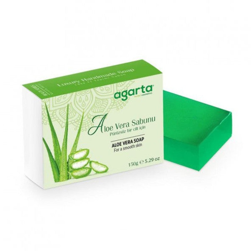 Agarta Natural Handmade Aloe Vera Soap 150 Gr