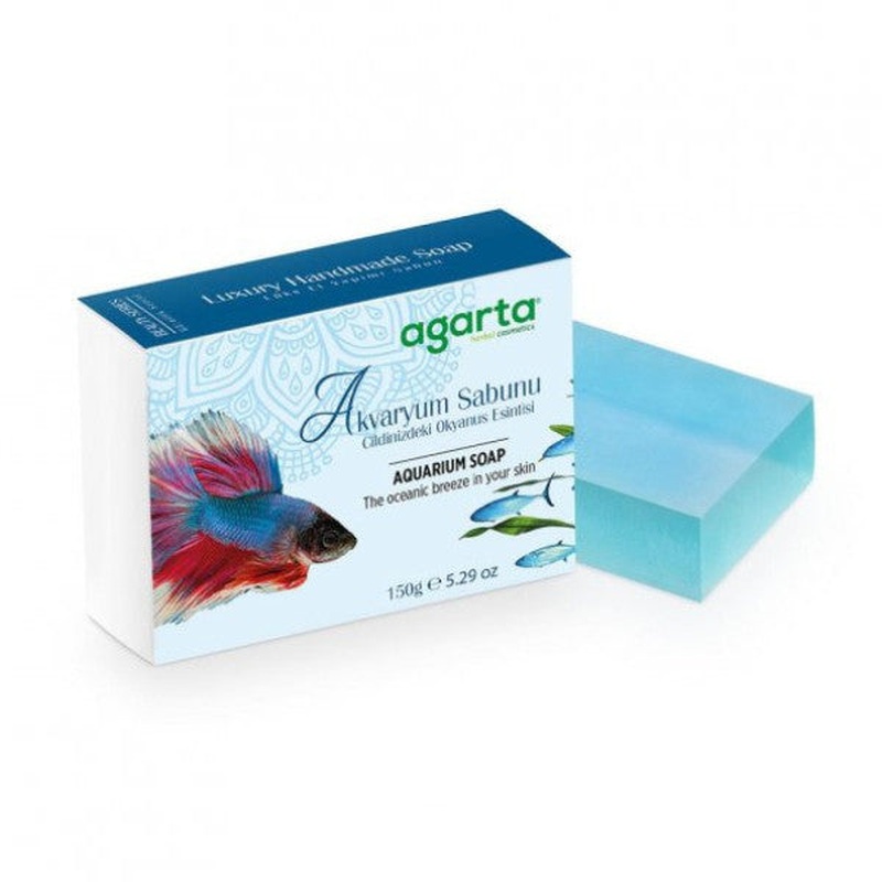 Agarta Natural Handmade Aquarium Soap 150 Gr