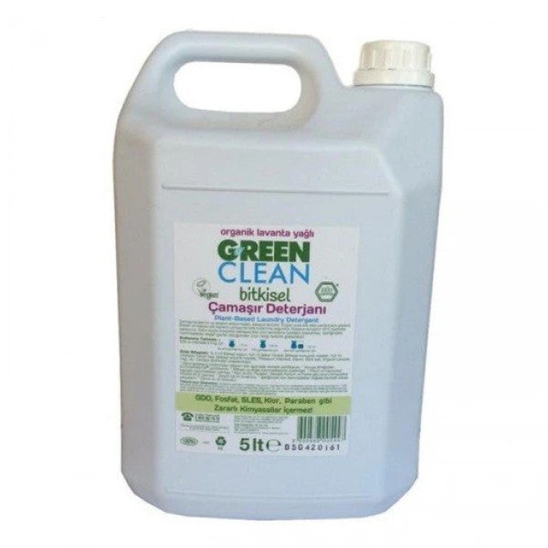U Green Clean Organic Lavender Oil Herbal Liquid Detergent 5 Lt
