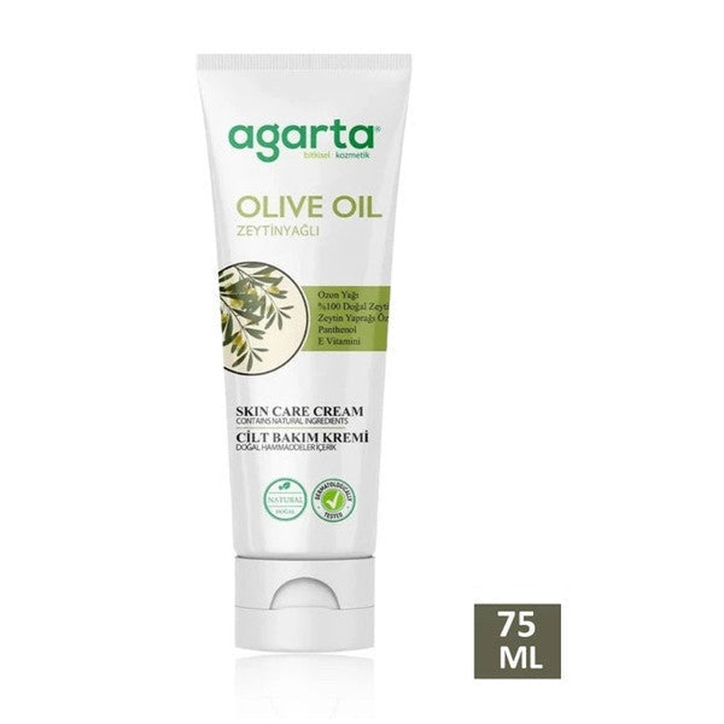 Natural Olive Oil Moisturizing Hand And Skin Care Cream 75 Ml