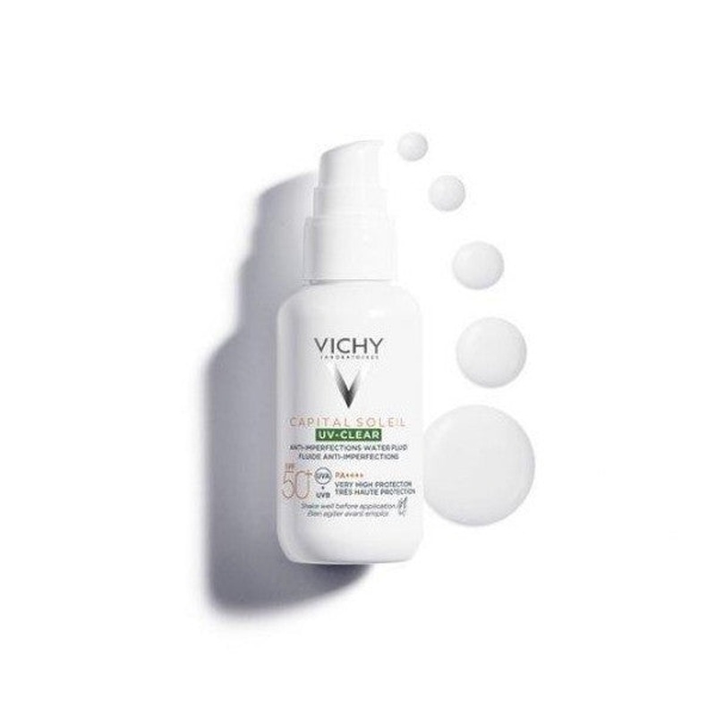 Vichy Capital Soleil Uv-Clear Spf 50 Fluid Sunscreen 40 ml