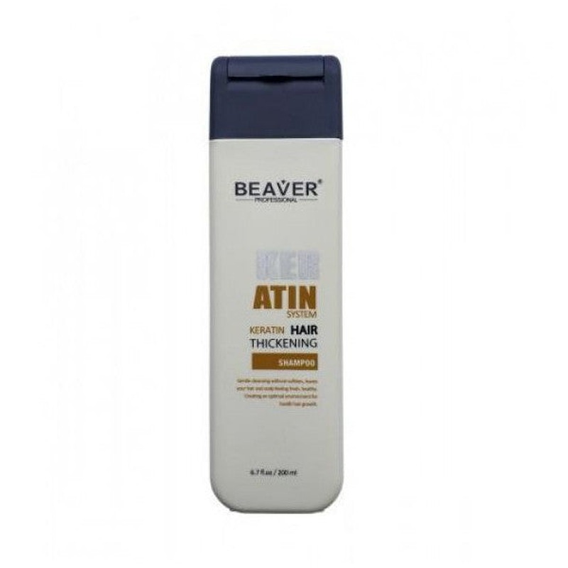 Beaver Keratin Hair Thickening Shampoo 200 Ml