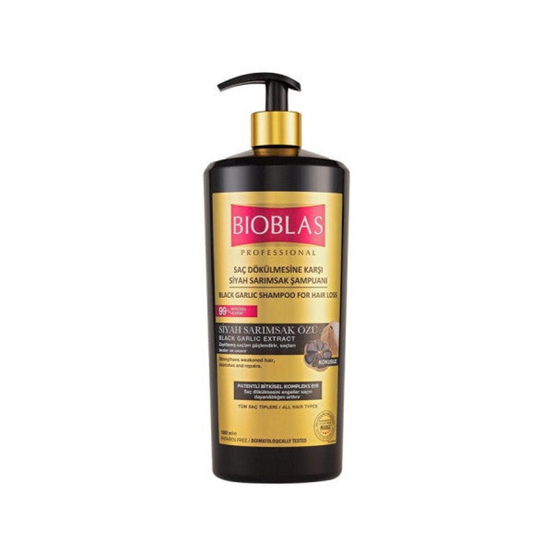 Bioblas Anti Hair Loss Black Garlic Shampoo 1000 Ml
