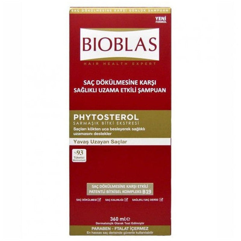 Bioblas Anti Hair Loss Ivy Plant Extract Shampoo 360 Ml