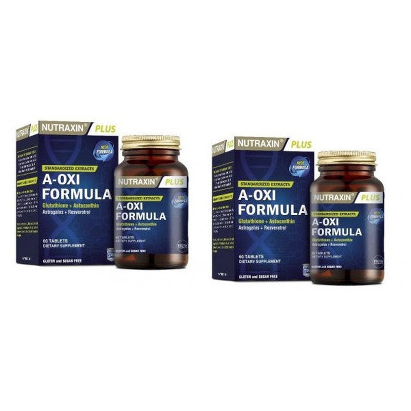 Nutraxin A-Oxi Formula 60 Capsules X 2 Pieces