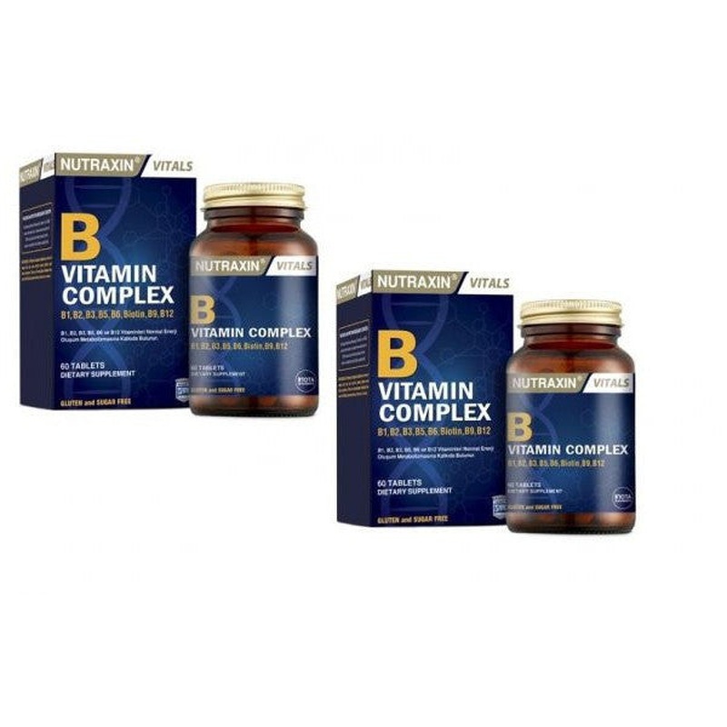Nutraxin B Vitamin Complex 60 Tablets