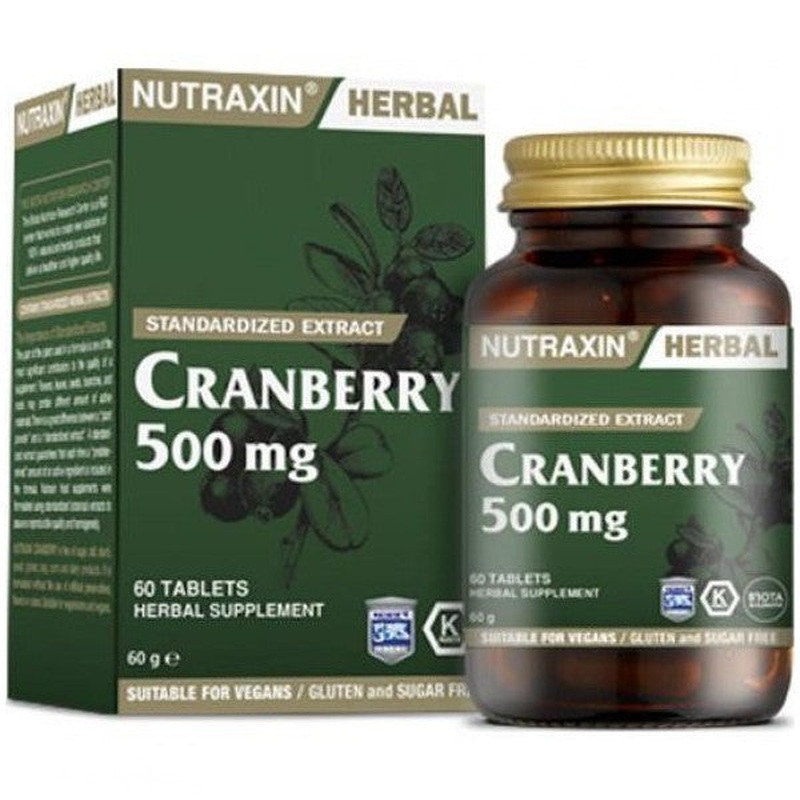 Nutraxin Cranberry 60 Tablets