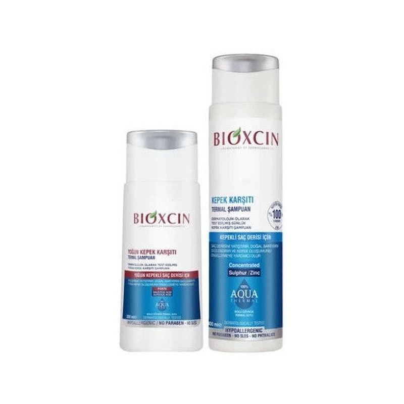 Bioxcin Aqua Thermal Anti-Dandruff Shampoo Set 200 Ml + 300 Ml