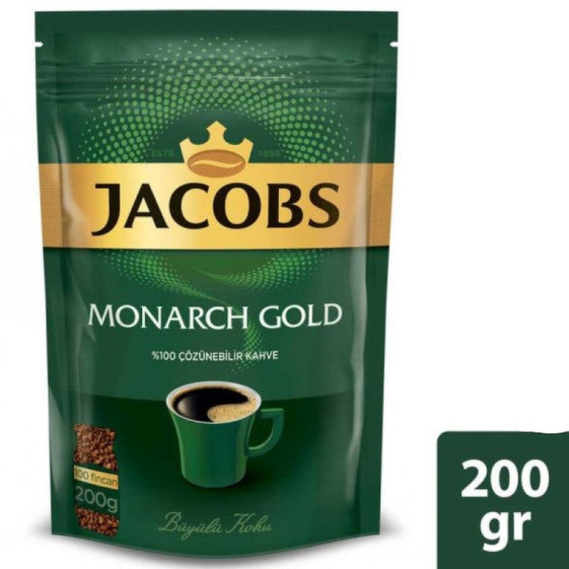 Jacobs Monarch Gold Coffee 200 gr Eco Package