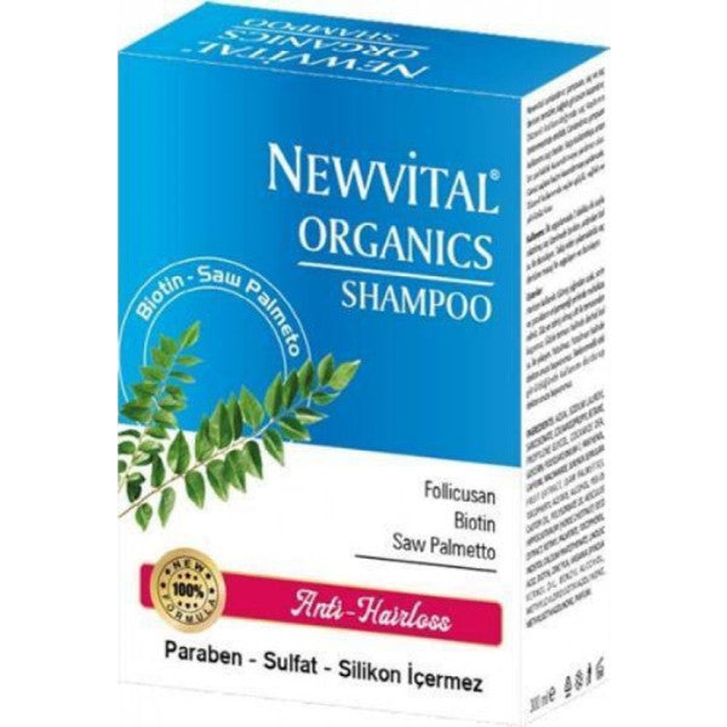 Newvital Organics Anti-Hair Loss Shampoo 300 Ml