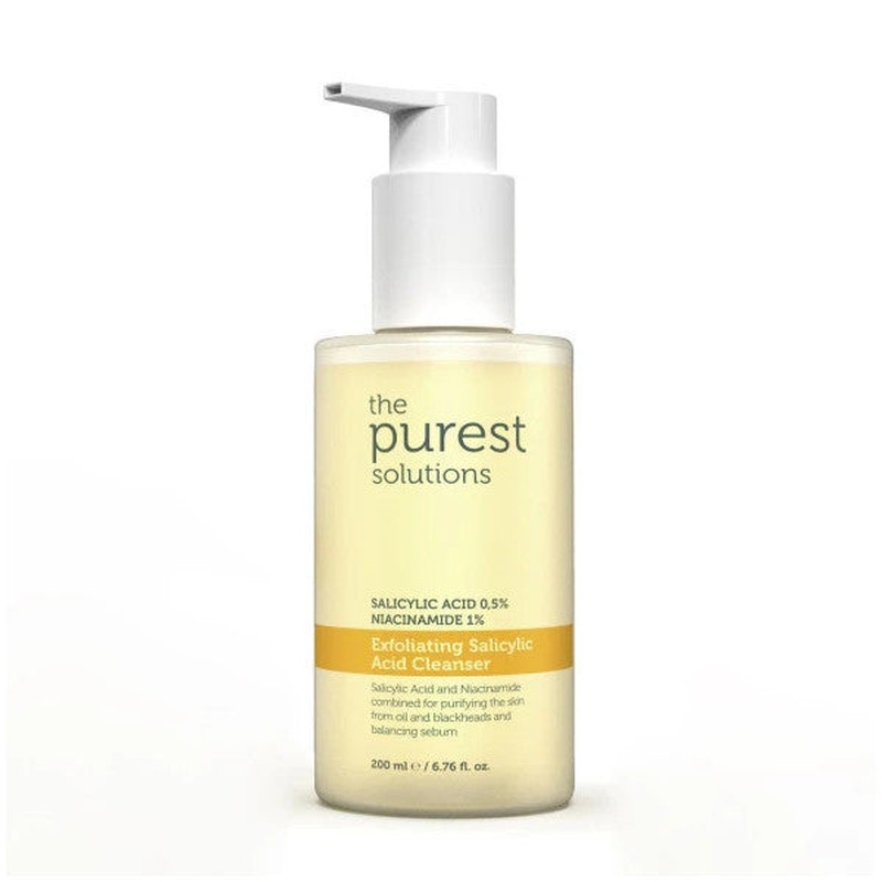 The Purest Solutions Exfoliating Salicylic Acid Cleanser 0,5 % Salicylic Acid 1% Niacinamide