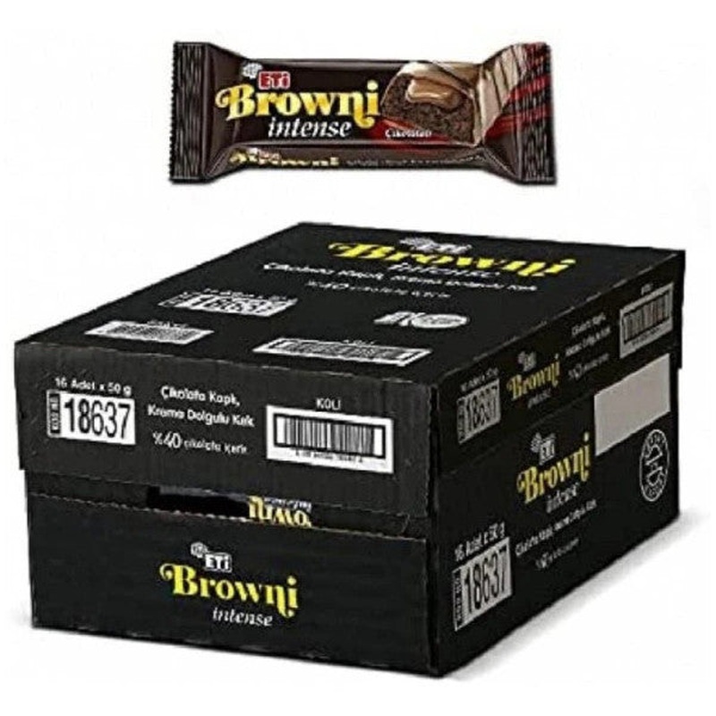Eti Browni Intense 50 Gr 16 Pieces