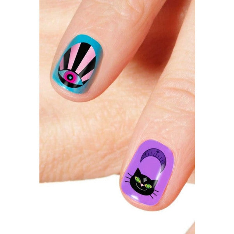 Esoteric-2 Nail Tattoo, Nail Art, Nail Sticker