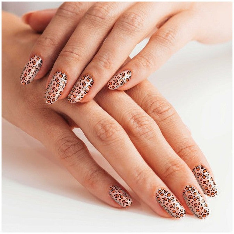 Leopard Nail Tattoo,nail Art,nail Sticker