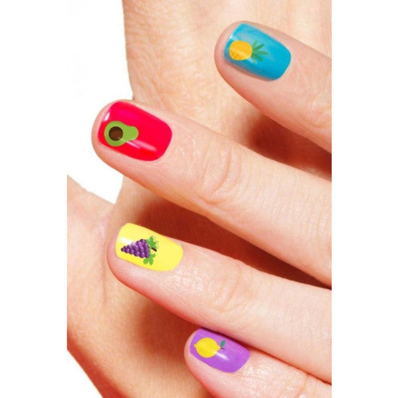 Fruits Nail Tattoo,nail Art,nail Sticker