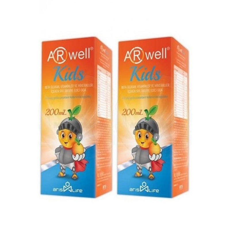 Aris Life Arwell Kids Betaglucan 200 ml 2-Pack