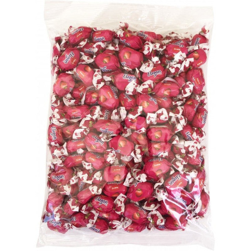 Kent Elegant Strawberry Filled Toffee Holiday Candy 1 Kg