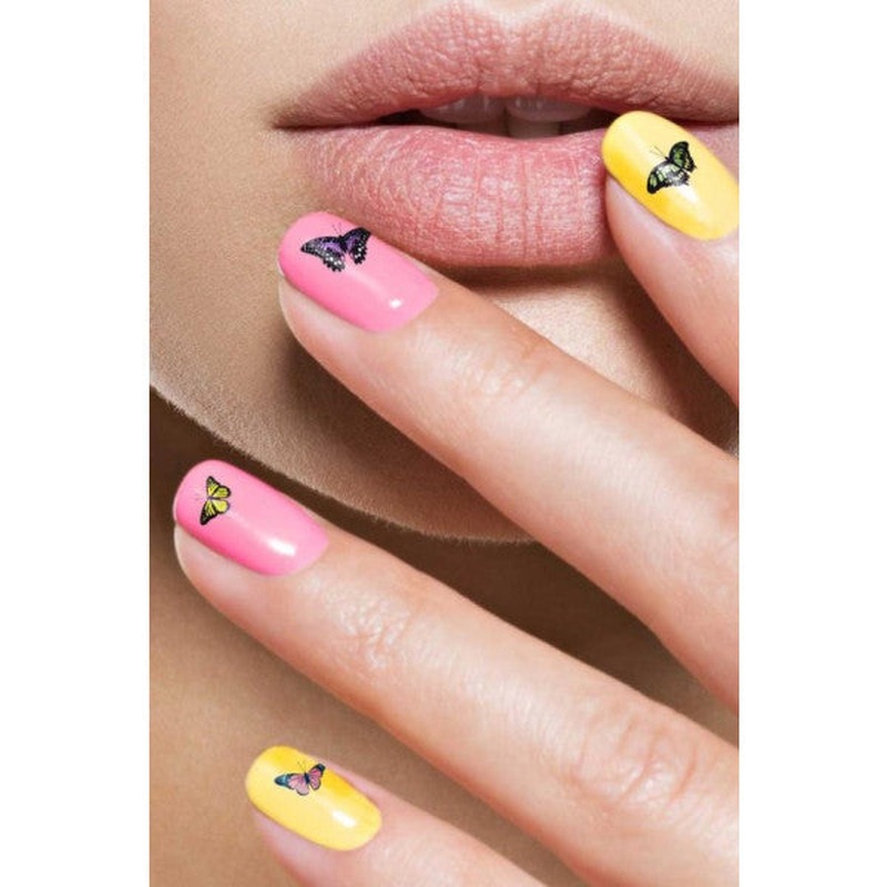 Butterfly Nail Tattoo,nail Art,nail Sticker