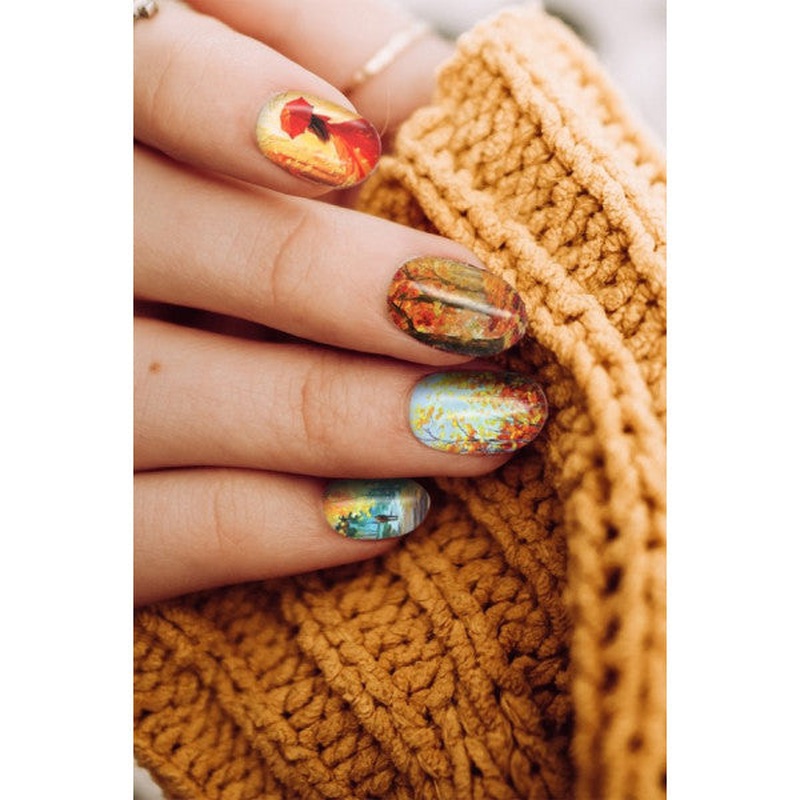Autumn- 4 Nail Tattoos, Nail Art, Nail Stickers