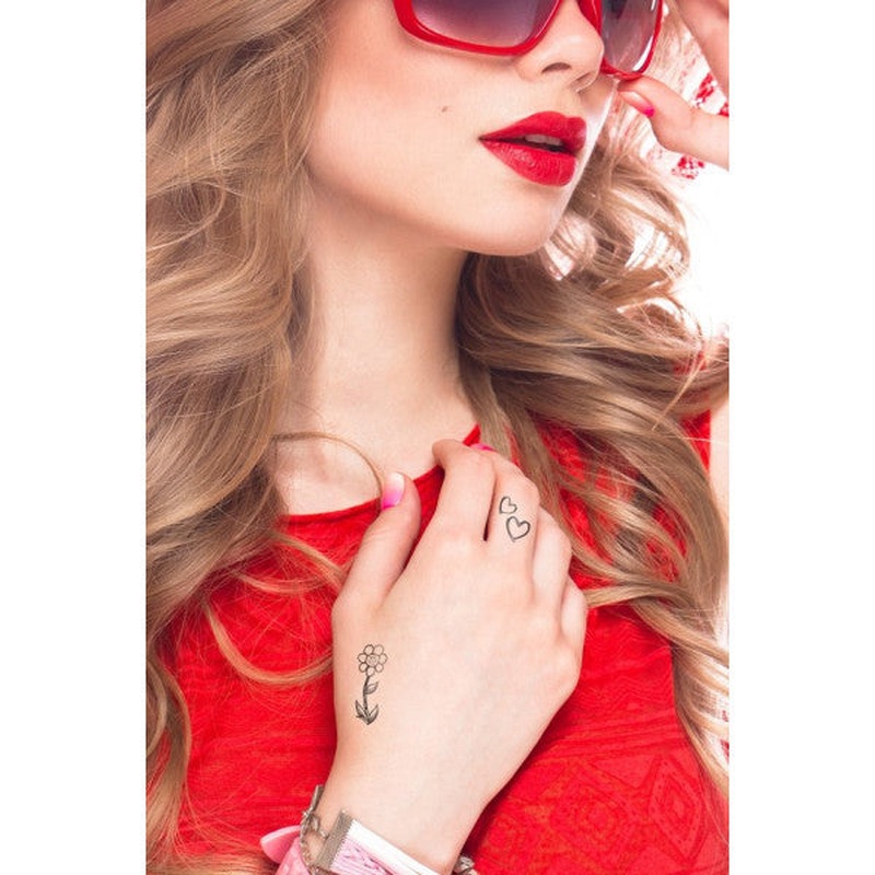 Summer -2 Temporary Tattoo, Body Tattoo, Arm Wrist Tattoo, Neck Tattoo