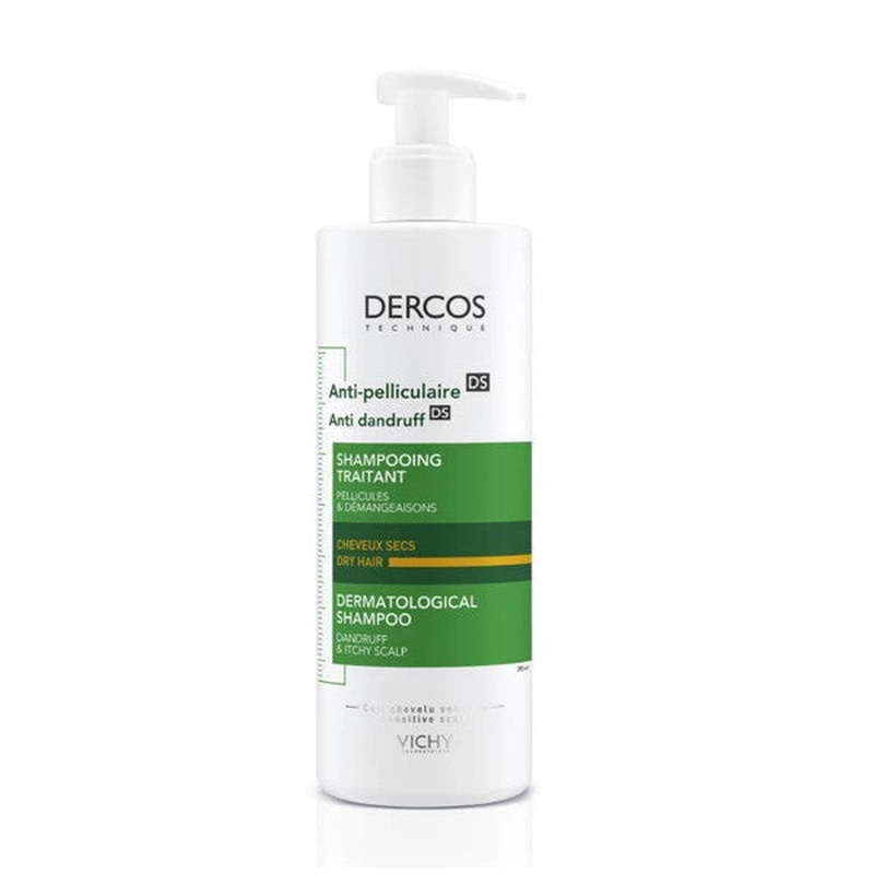 Vichy Dercos Shampoo Anti Dandruff Dry 390Ml