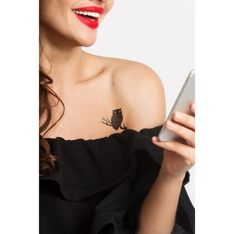 Birds Temporary Tattoo, Body Tattoo, Arm Wrist Tattoo, Neck Tattoo