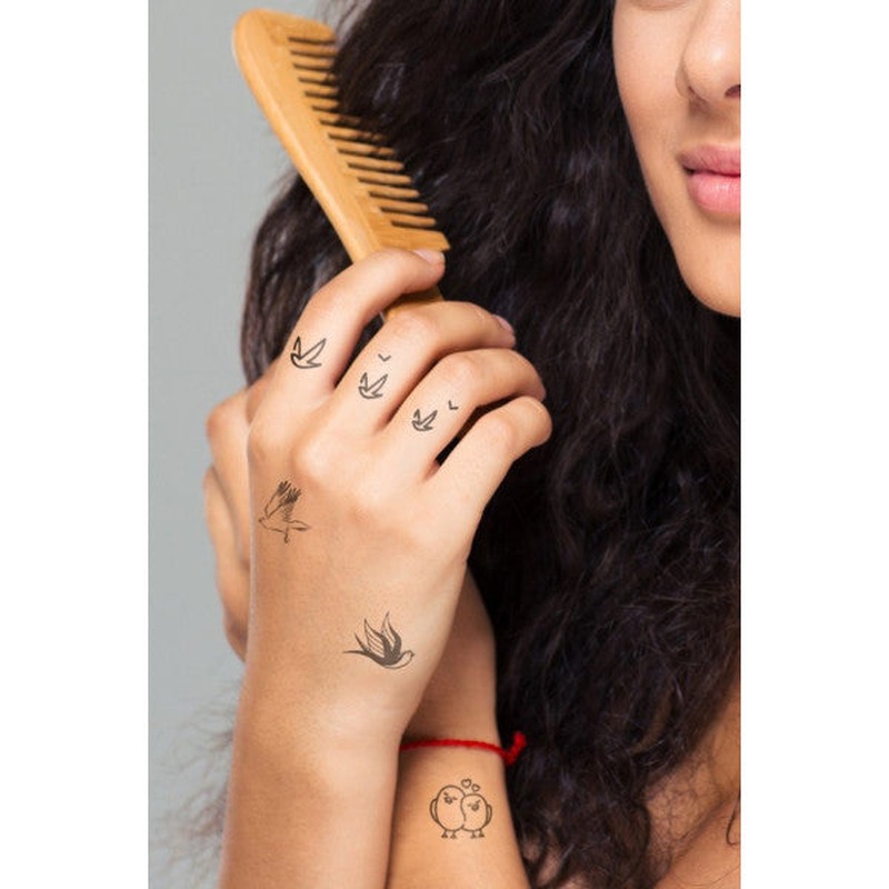 Butterfly -2 Temporary Tattoo, Body Tattoo, Arm Wrist Tattoo, Neck Tattoo