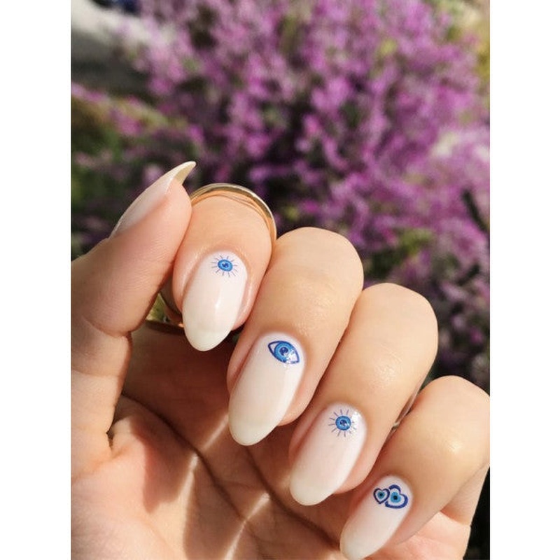 Eye -3 Tattoo, Nail Tattoo,nail Art,nail Sticker