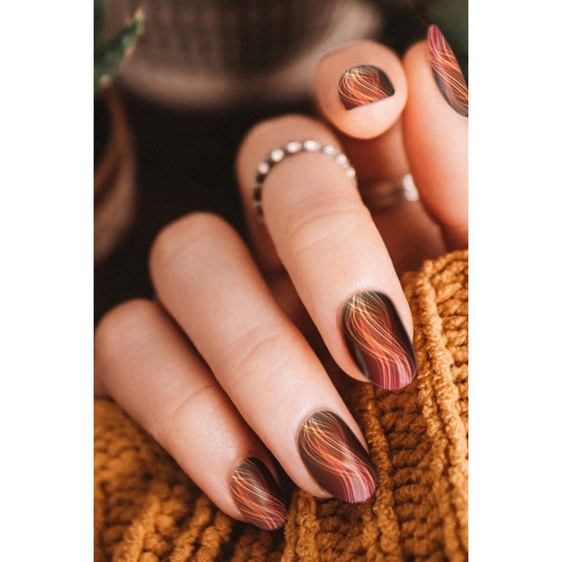 Linear Nail Tattoo, Nail Art, Nail Sticker