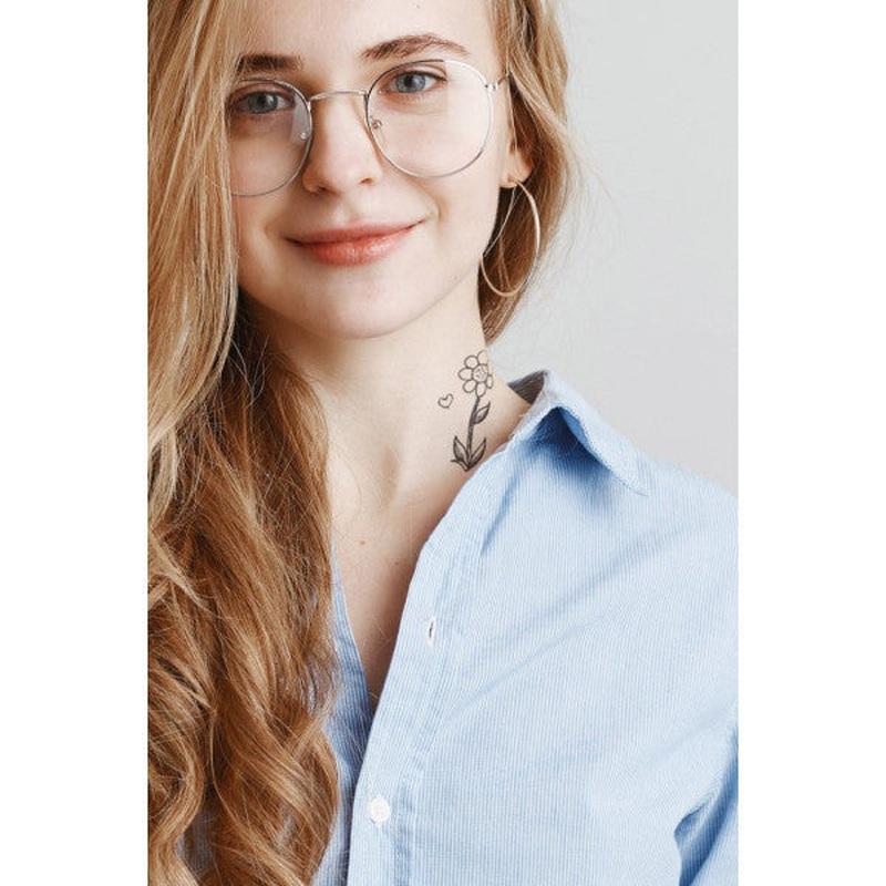 Shapes Temporary Tattoo, Temporary Tattoo, Body Tattoo, Arm Wrist Tattoo, Neck Tattoo, Back Tattoo