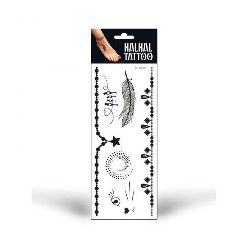 Anklet Temporary Tattoo -14, Ankle Tattoo, Foot Tattoo, Temporary Tattoo