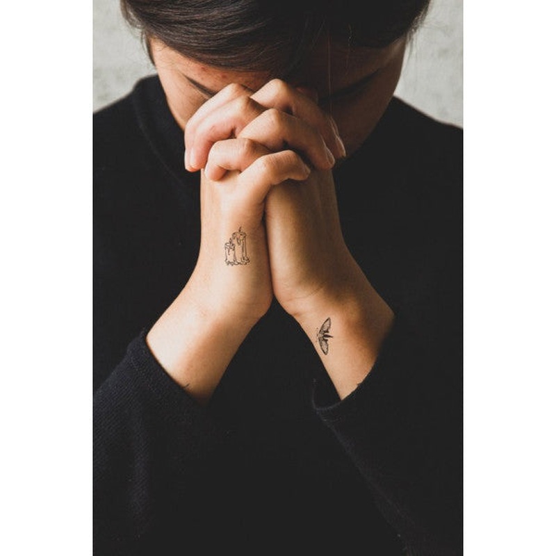 Figure -5 Temporary Tattoo, Temporary Tattoo, Body Tattoo, Arm Wrist Tattoo, Neck Tattoo, Back Tattoo