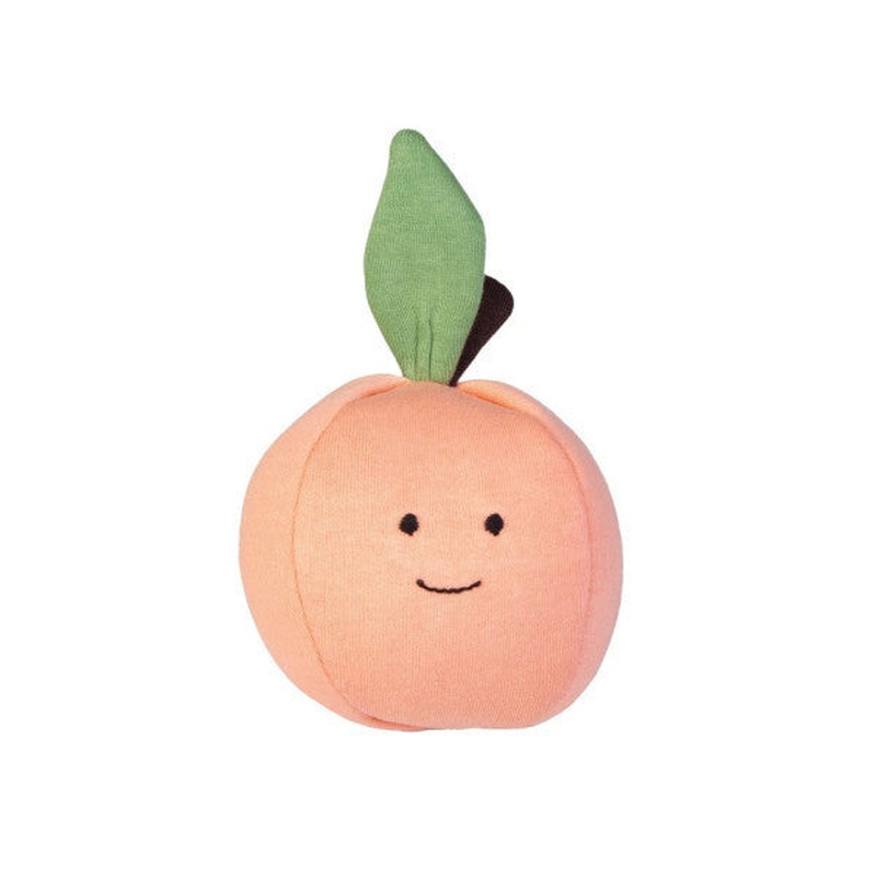 Marbee 100 Organic Baby Toys - Smiling Peach