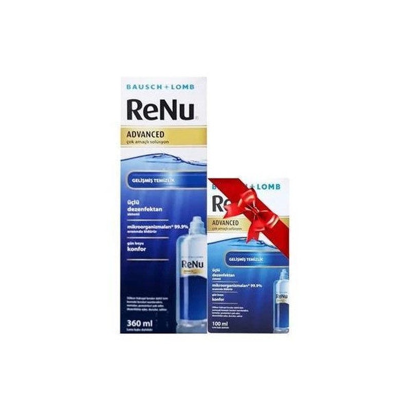 Renu Advanced Multi-Purpose Lens Solution 360+100 Ml