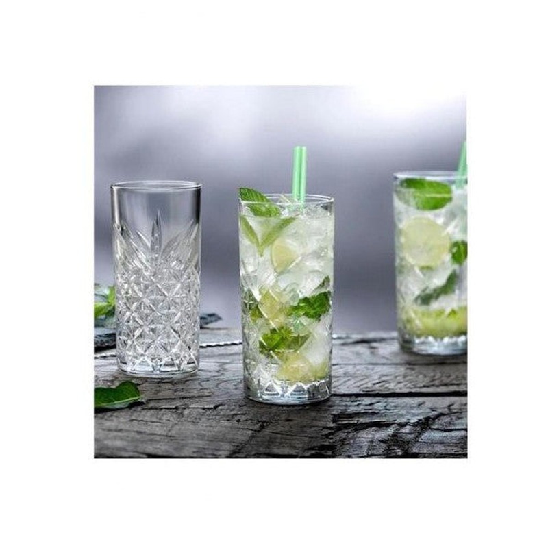 Paabahe 52800 Timeles 4-Piece Soft Drink Glass