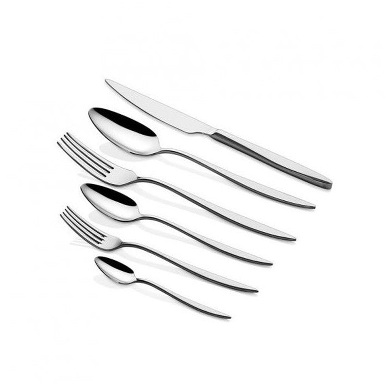 Amboss Cosmos Silver Stainless Steel 36 Piece Cutlery Set