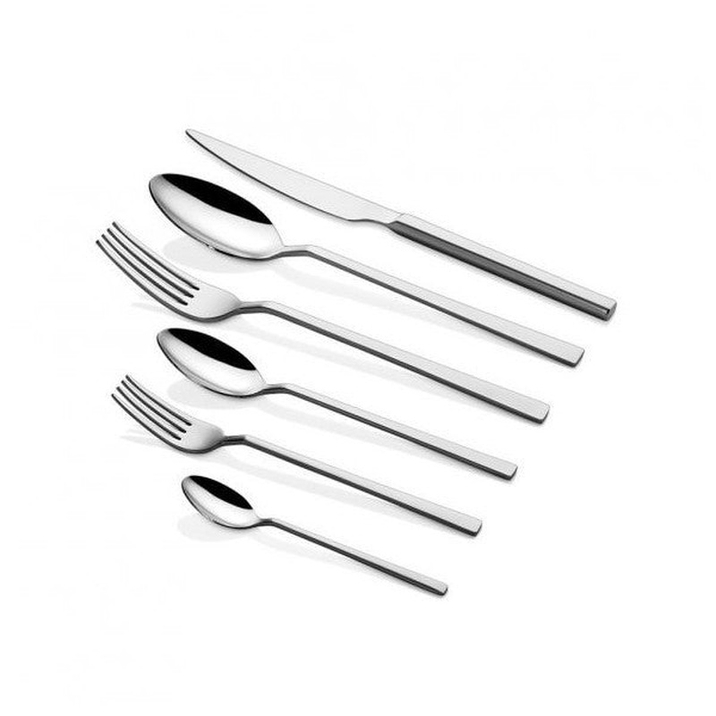 Amboss Lumix Silver Stainless Steel 36 Piece Cutlery Set