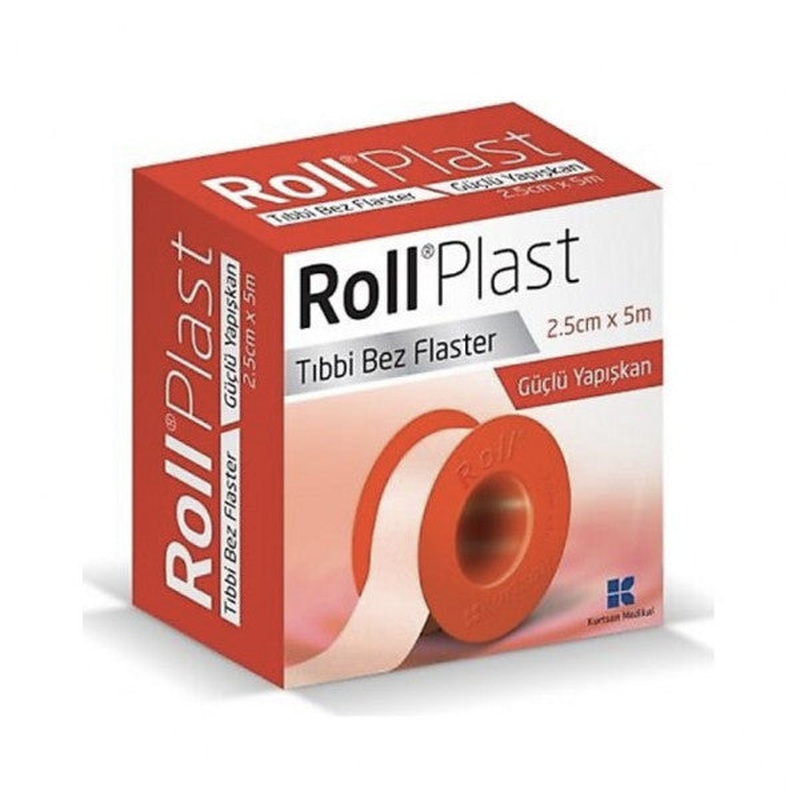 Roll Plast Medical Plaster 2.5 Cm X 5 M