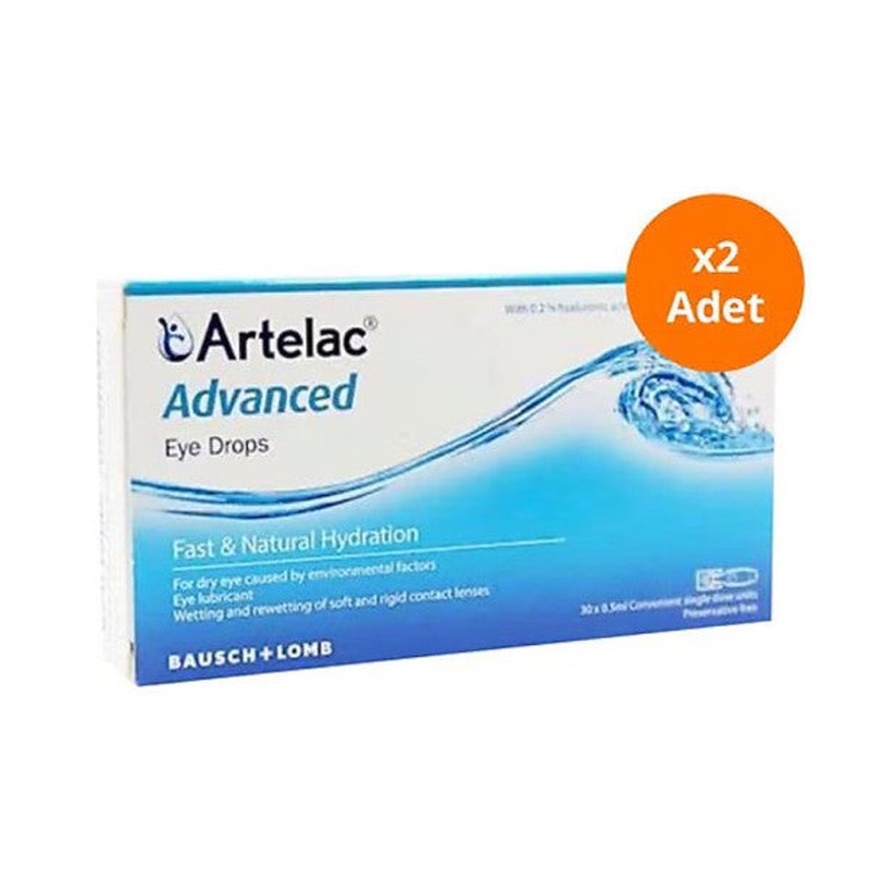 Bausch & Lomb Artelac Advanced 30X0.5Ml Drops 2 Pieces