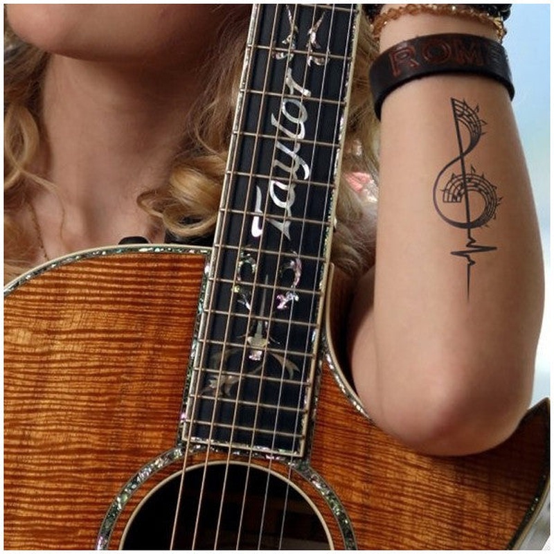 Art-038 Temporary Tattoo 15.5X15.5Cm Body Tattoo, Arm Wrist Tattoo, Neck Tattoo, Back Tattoo