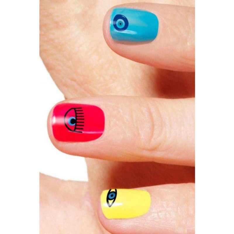 Eye Nail -2 Tattoo, Nail Art, Nail Sticker