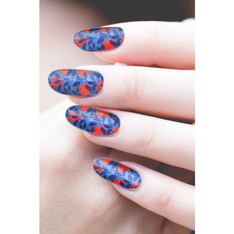 Pomegranate Nail Tattoo,nail Art,nail Sticker