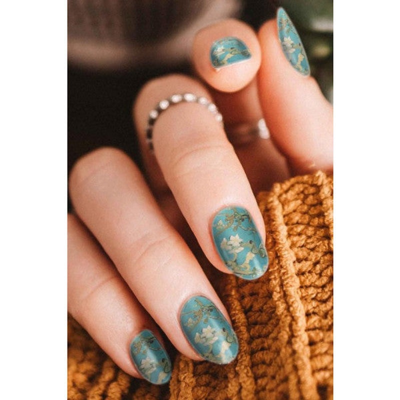 Almond Blossoms Nail Tattoo,nail Art,nail Sticker